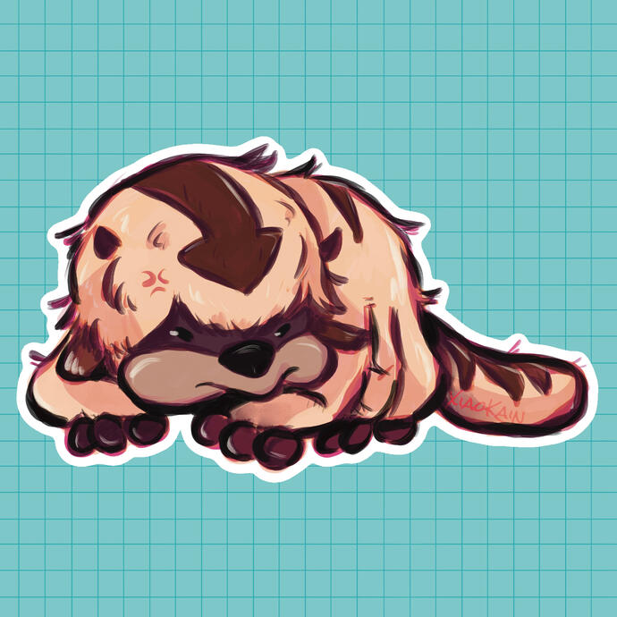 Baby sky bison